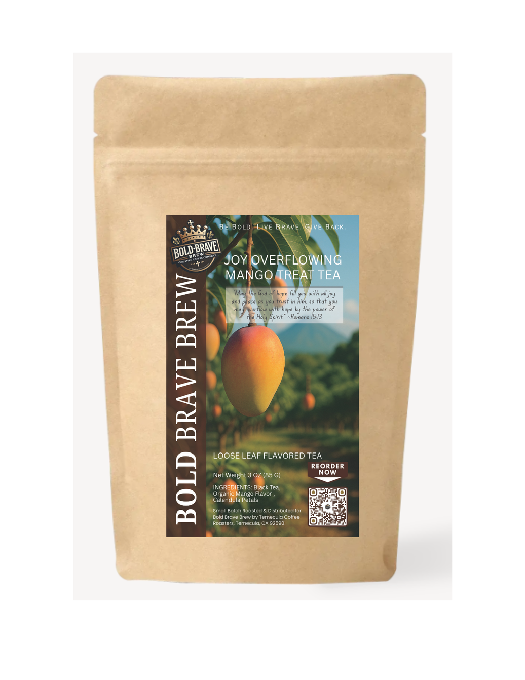 Joy Overflowing Mango Treat Tea