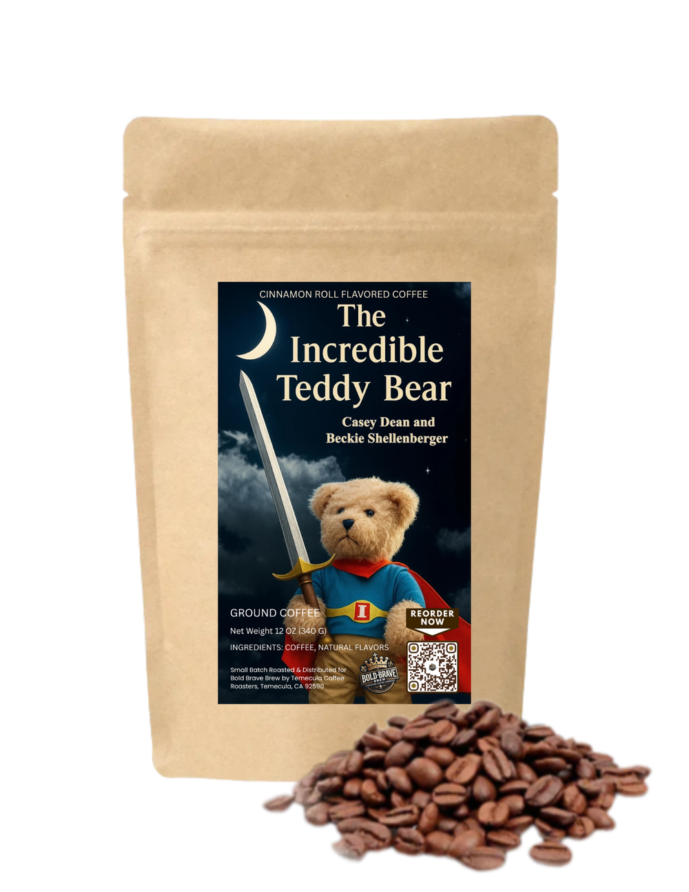 The Incredible Teddy Bear Cinnamon Roll Coffee