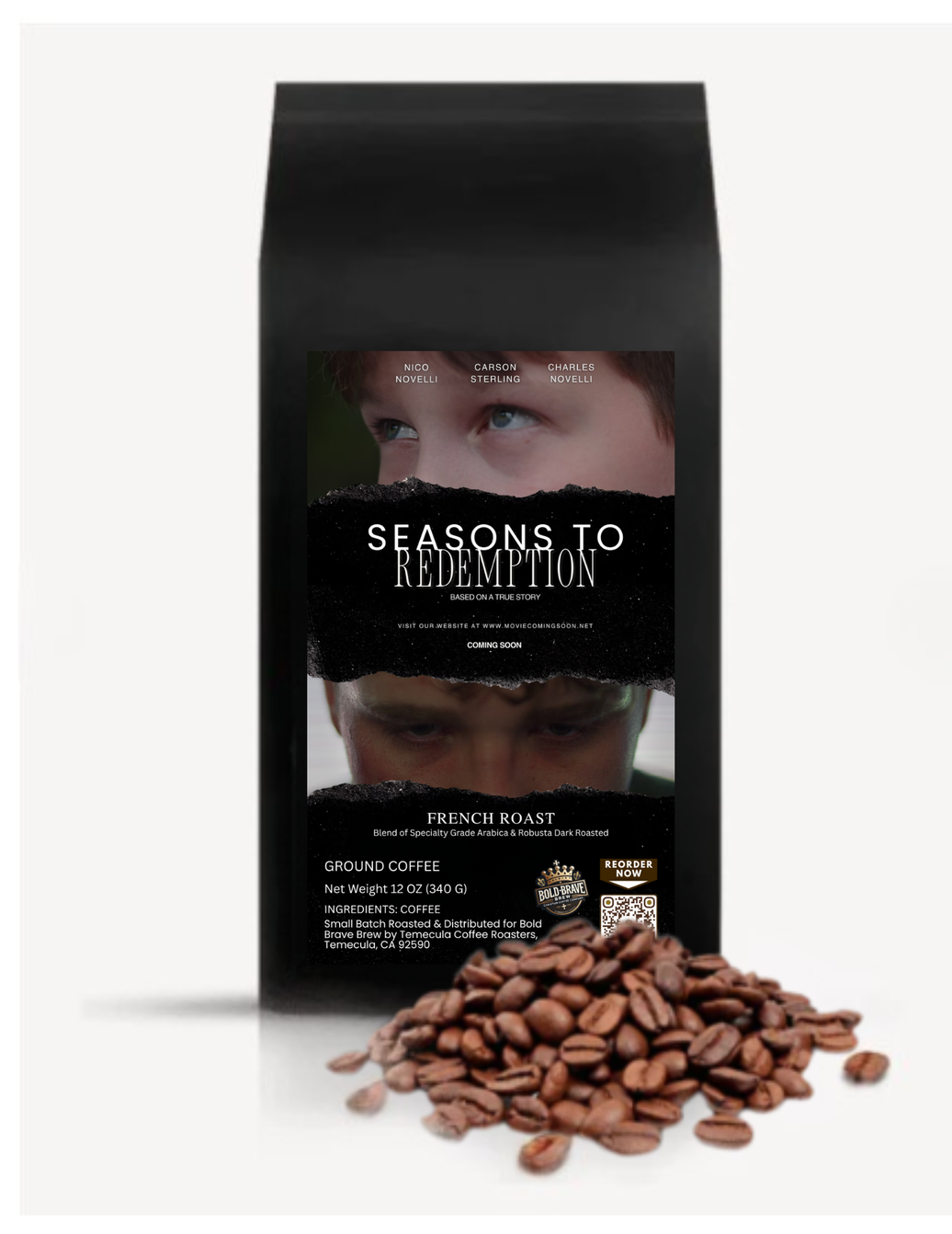 Seasons to Redemption: A film by Charles Novelli - French Roasted coffee