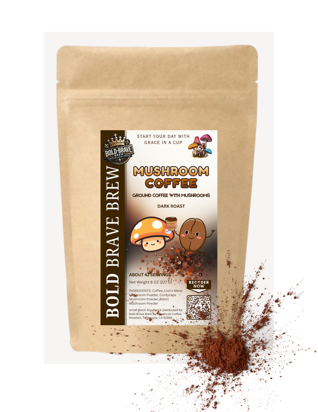 Mushroom Coffee - Dark Roast