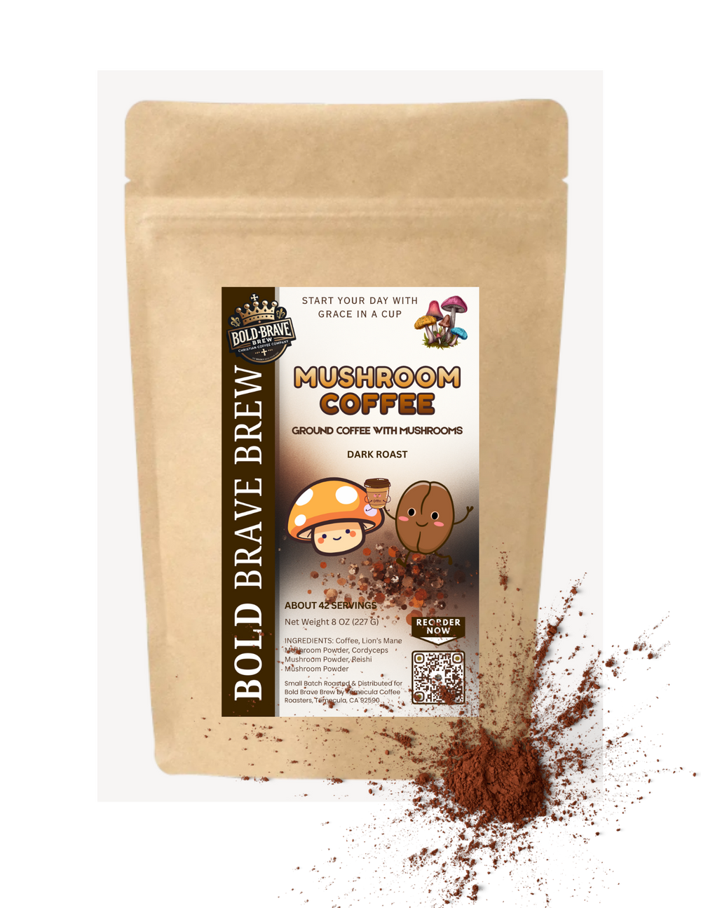 Mushroom Coffee - Dark Roast